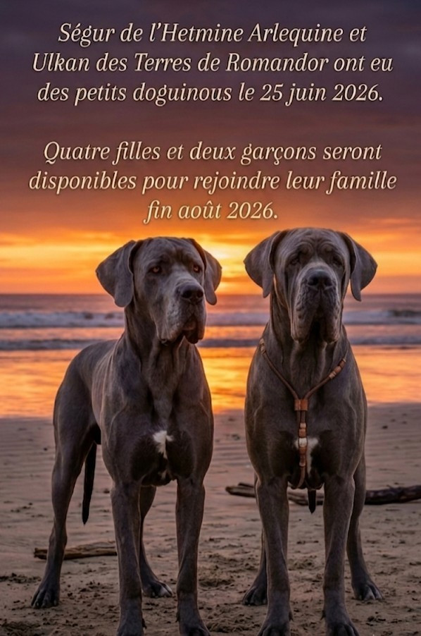 Des chiots disponibles !!!